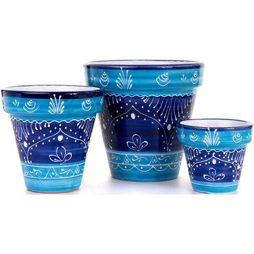 Sun Ceramica Std Pot Set of 3 Cadiz