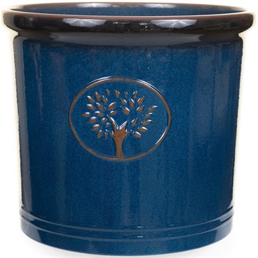 Sun Ceramica 15" Cotswold Cylinder Blue