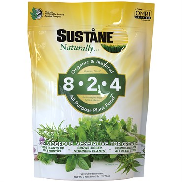 Sustane 5# 8-2-4 Lawn & Plant Food OMRI
