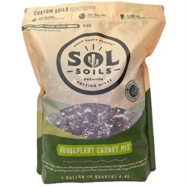 Sol Soils 4qt Houseplant Chunky Mix