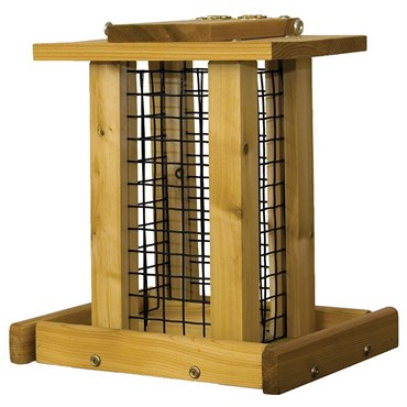 Stovall Wood Smaller Whole Peanut Feeder MADE IN THE USA