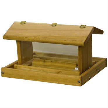 Stovall Wood Standard Post Mount Feeder MADE IN THE USA