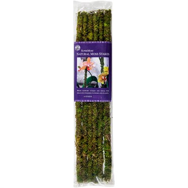 SuperMoss 6pk 18" Natural Moss Stakes