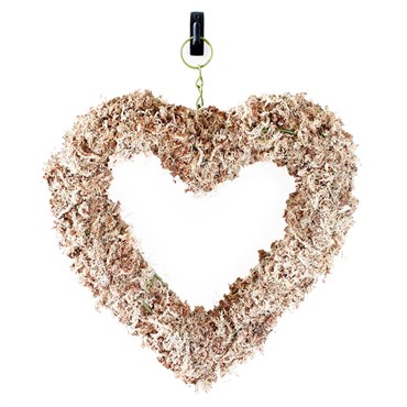 SuperMoss 9" Living Wreath Natural Sphgnum Heart