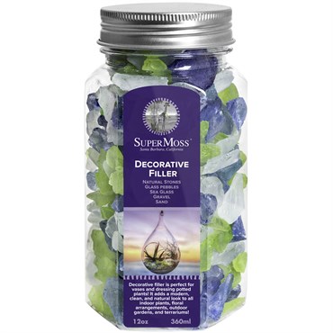 SuperMoss 12oz Jar Sea Glass Atlantic Mix