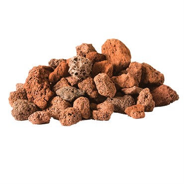 SuperMoss 3/4"x.5cuft Lava Rock Red