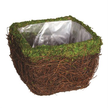 SuperMoss Medium Ventura Moss Deco Basket