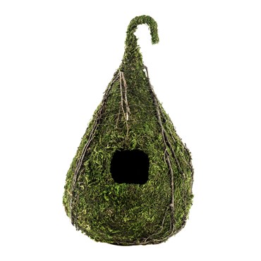 SuperMoss Raindrop Bird House Deco