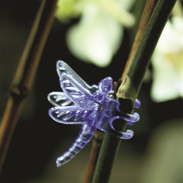 SuperMoss 500ct Bulk Dragonfly Orchid Clips Assorted