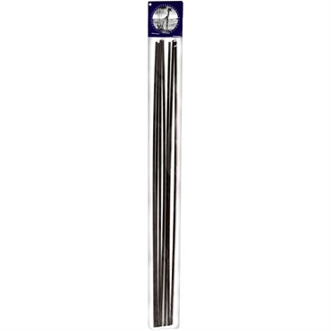 SuperMoss 8pk 18" Metal Orchid Stakes Brown