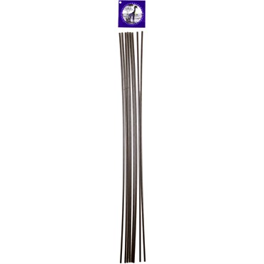 SuperMoss 8pk 24" Metal Orchid Stakes Brown