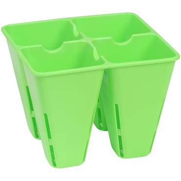 Sunpack 4 Cell Plug Tray Insert Green