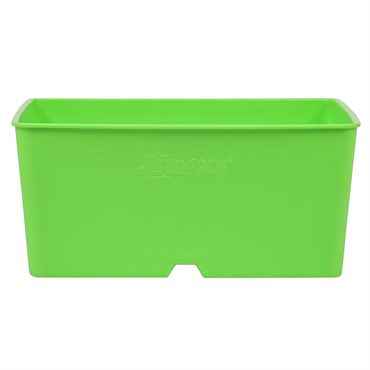 SunPack 5"x5" Heavy Duty Square Pot Green