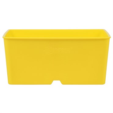 SunPack 5"x5" Heavy-Duty Square Pot Yellow