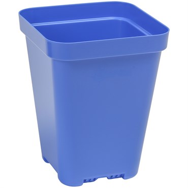 Sunpack 3.3" Heavy Duty Seed Starting Pots Square Blue