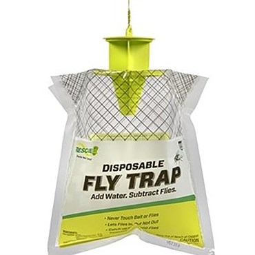 Rescue Fly Trap Gravity Feed Display Box CA Label