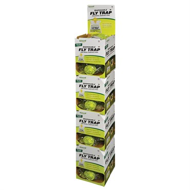 Rescue 48PC Fly Trap Disposable Floor Display