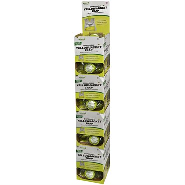 Rescue 48pc Yellowjacket Disposable Floor Display