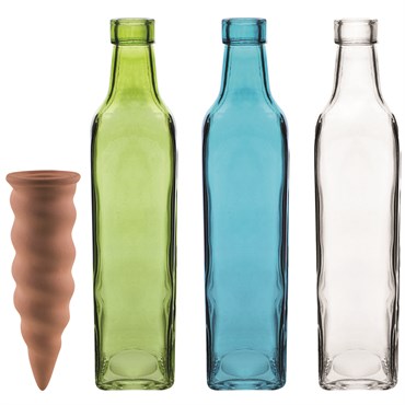 SSI Never Dry Plant Pal With Vintage Water Bottle Assortment