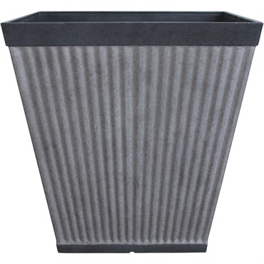 Southern Patio 16" Westlake Square Planter Rustic