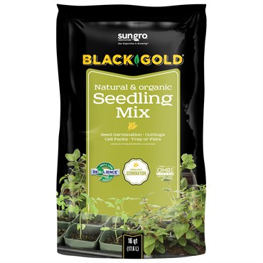 Black Gold 16qt Seedling Mix (120/PL UNCASED)