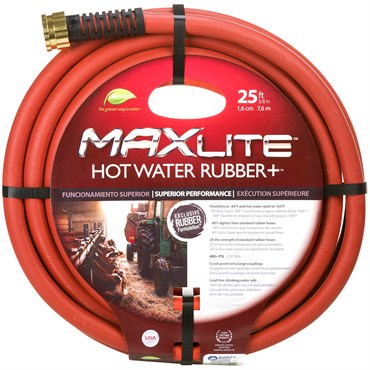 Element 5/8"x25' Super G Hot Water Hose