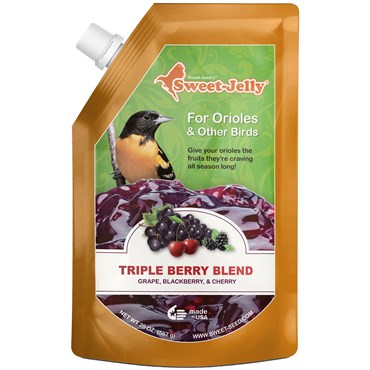 Sweet Seed 20oz Oriole Sweet-Jelly Triple Fruit Blend Pouch