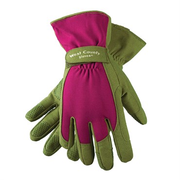 SWI West County Classic Glove Berry Medium Dotted Palm
