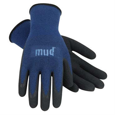 SWI Mud Glove Latex Palm Bamboo Blue Large/X-Large