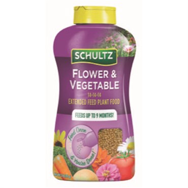 Schultz 2# Flower & Vegetable Plant Food Extend Feed 13-13-13