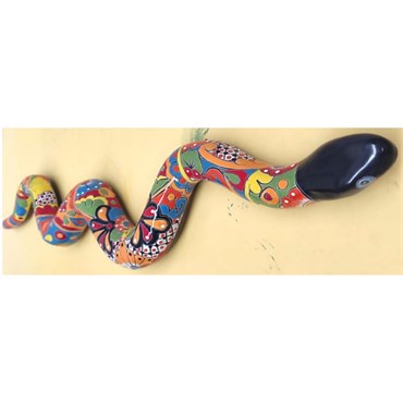 Talavera 33"L Wall Snake