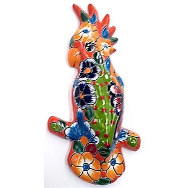 Talavera Cockatiel Hanger Left