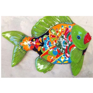 Talavera Fish Hanger Elegante