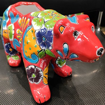 Talavera Bear Planter