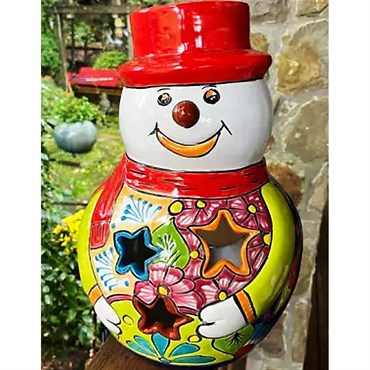Talavera 18" Snowman
