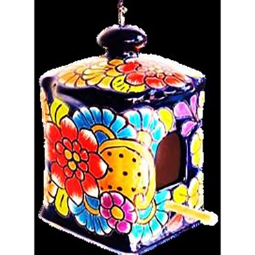 Talavera Bird House Square #3