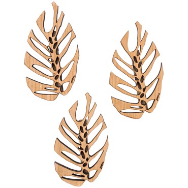 Treleaf 3pc Set Monstrella Wall Mounted Plant Hooks Regular Cherry