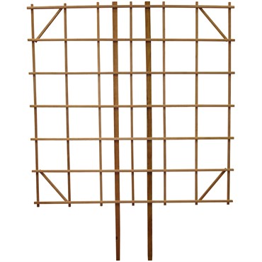 Kelmar 60" Square Espalier Redwood Trellis