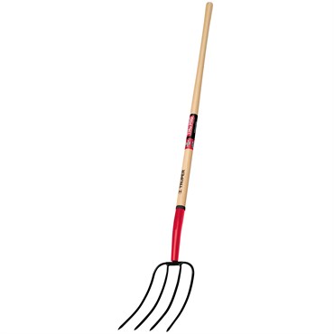 Truper 4 Tine Manure Fork Ash Handle