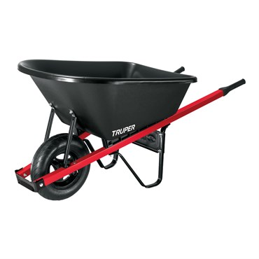 Truper 6cf Poly Wheelbarrow