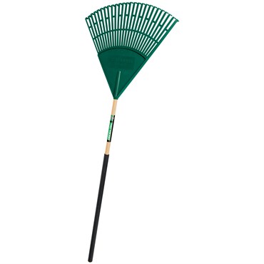 Truper 24" Poly Leaf Rake Comfort Grip