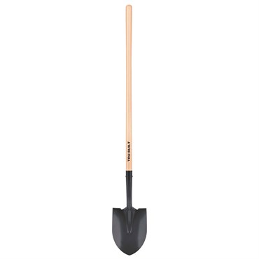 Truper Trubuilt Long Handle Round Point Shovel