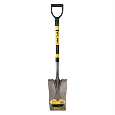 Truper TruPro Fiberglass Spade D Handle