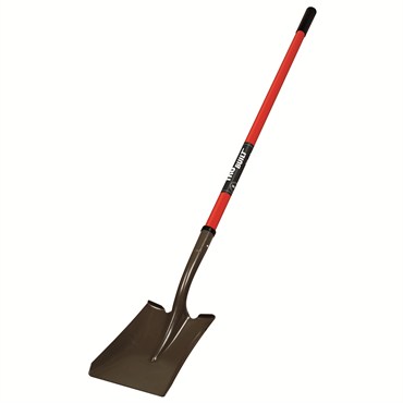 Truper Trubuilt Square Point Shovel Long Handle Fiberglass