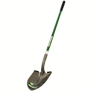 Truper Trutough Round Point Shovel Long Handle Fiberglass