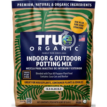 True Organic 8qt Indoor & Outdoor Potting Mix
