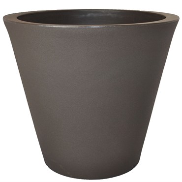Tusco 16" Cosmo Round Planter Espresso