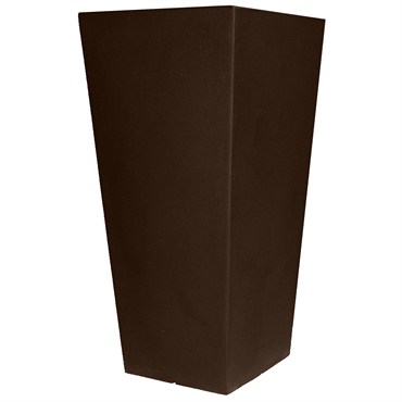 Tusco 32" Cosmo Tall Square Planter Espresso