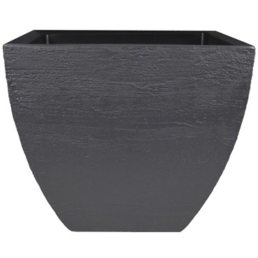 Tusco 20" Modern Square Planter Slate