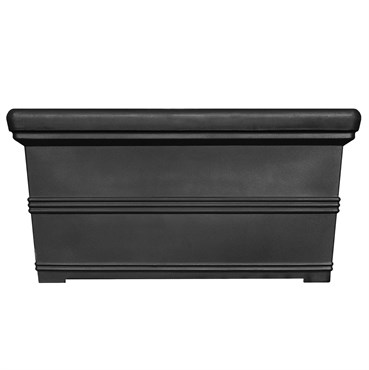 Tusco 48" Rectangle Planter Black